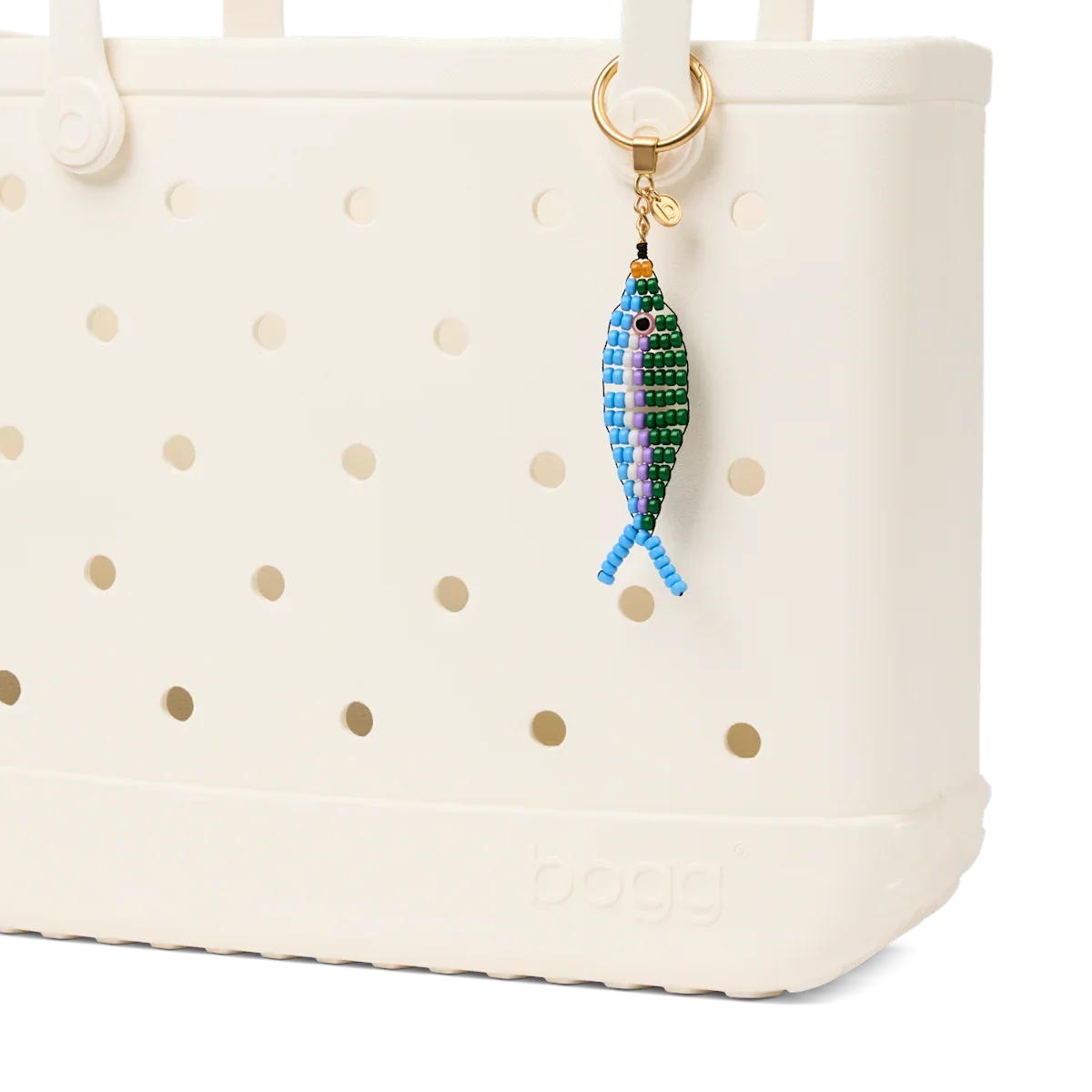 Bogg'd & Charmed - Beaded Fish Blue/Green