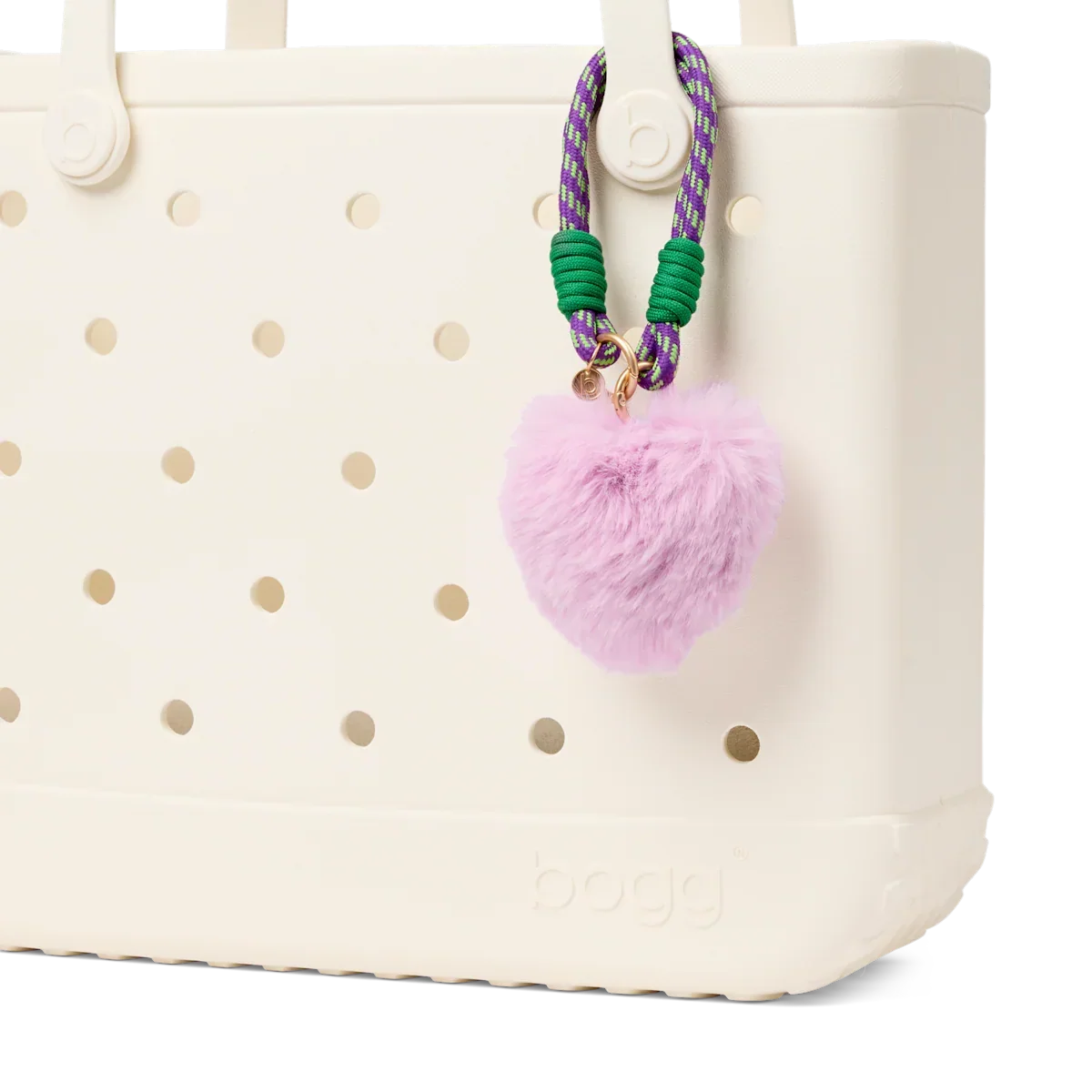 Bogg'd & Charmed - Purple Heart Pouf