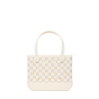 Bitty Bogg Bag - Checkered Coconut/Mushroom