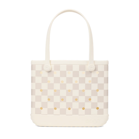 Baby Bogg Bag - Checkered Coconut/Mushroom