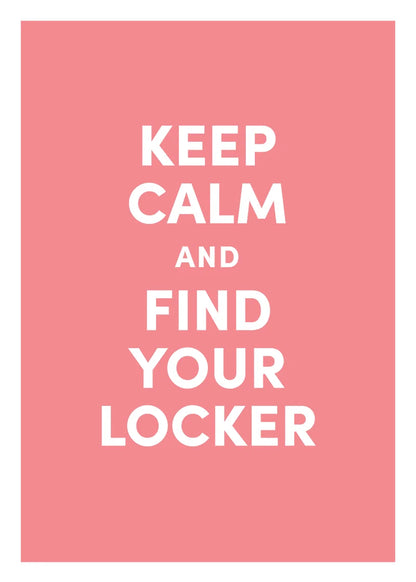 Keep Calm Greeting Card