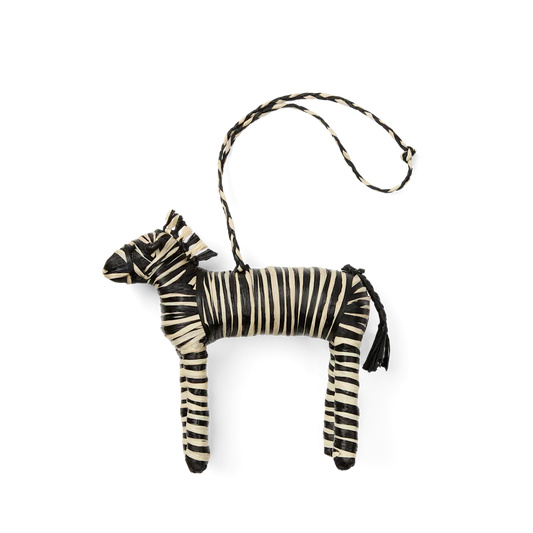 Bogg'd & Charmed  - Raffia Zebra
