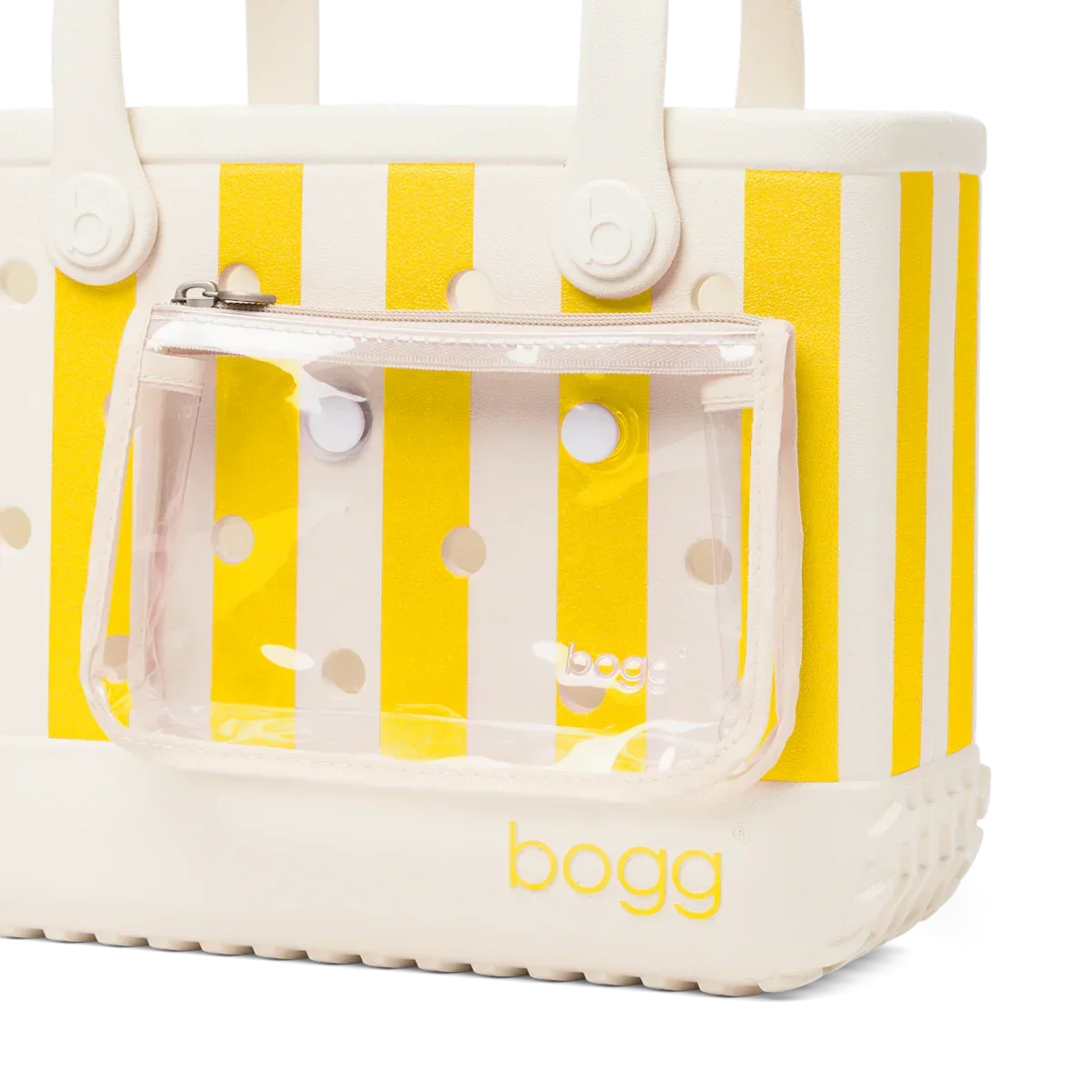 Bitty Bogg Bag - Limoncello Yellow Stripe