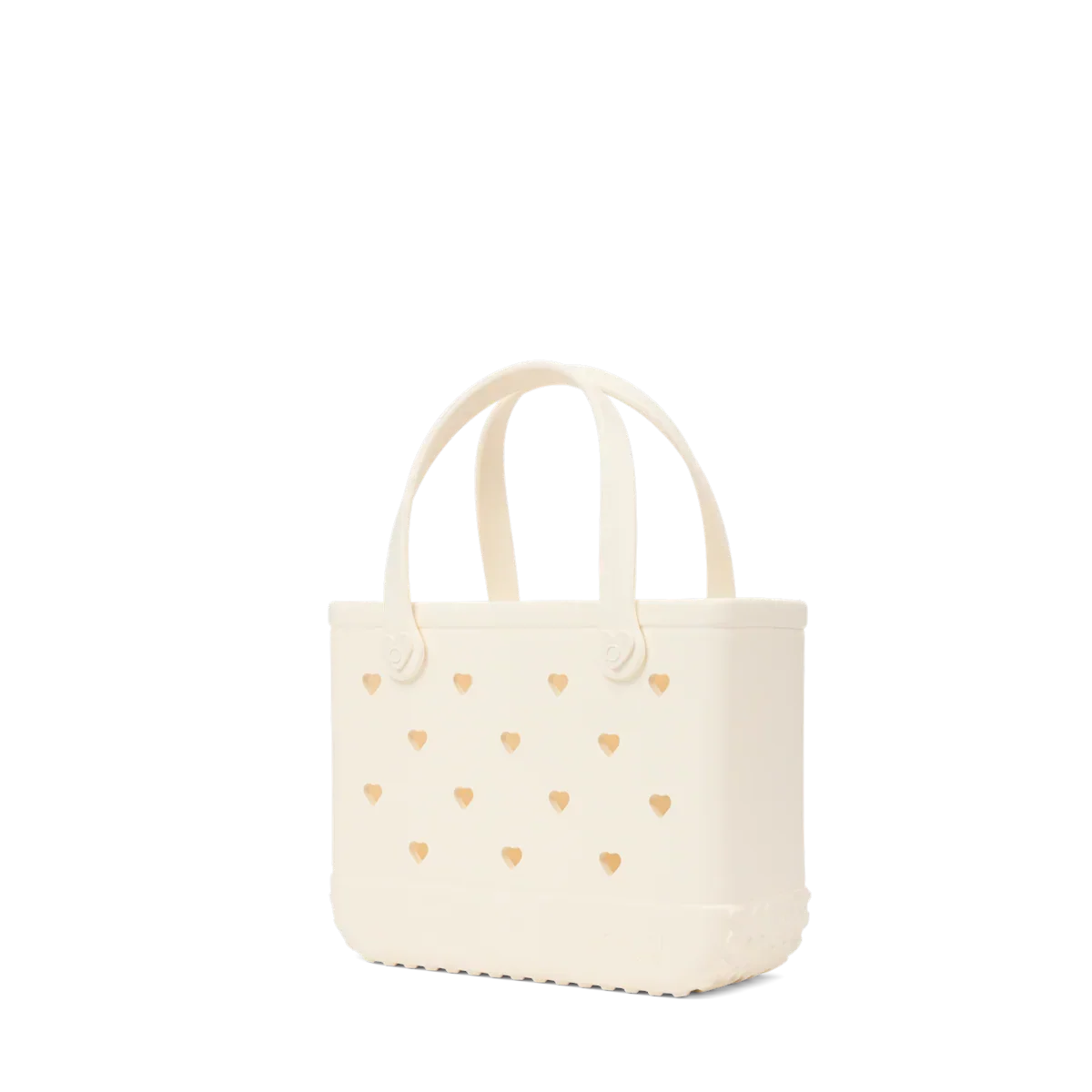 Bitty Bogg Bag - Cut Out Heart Coconut