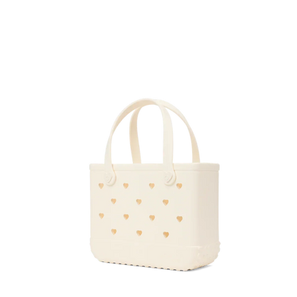 Bitty Bogg Bag - Cut Out Heart Coconut