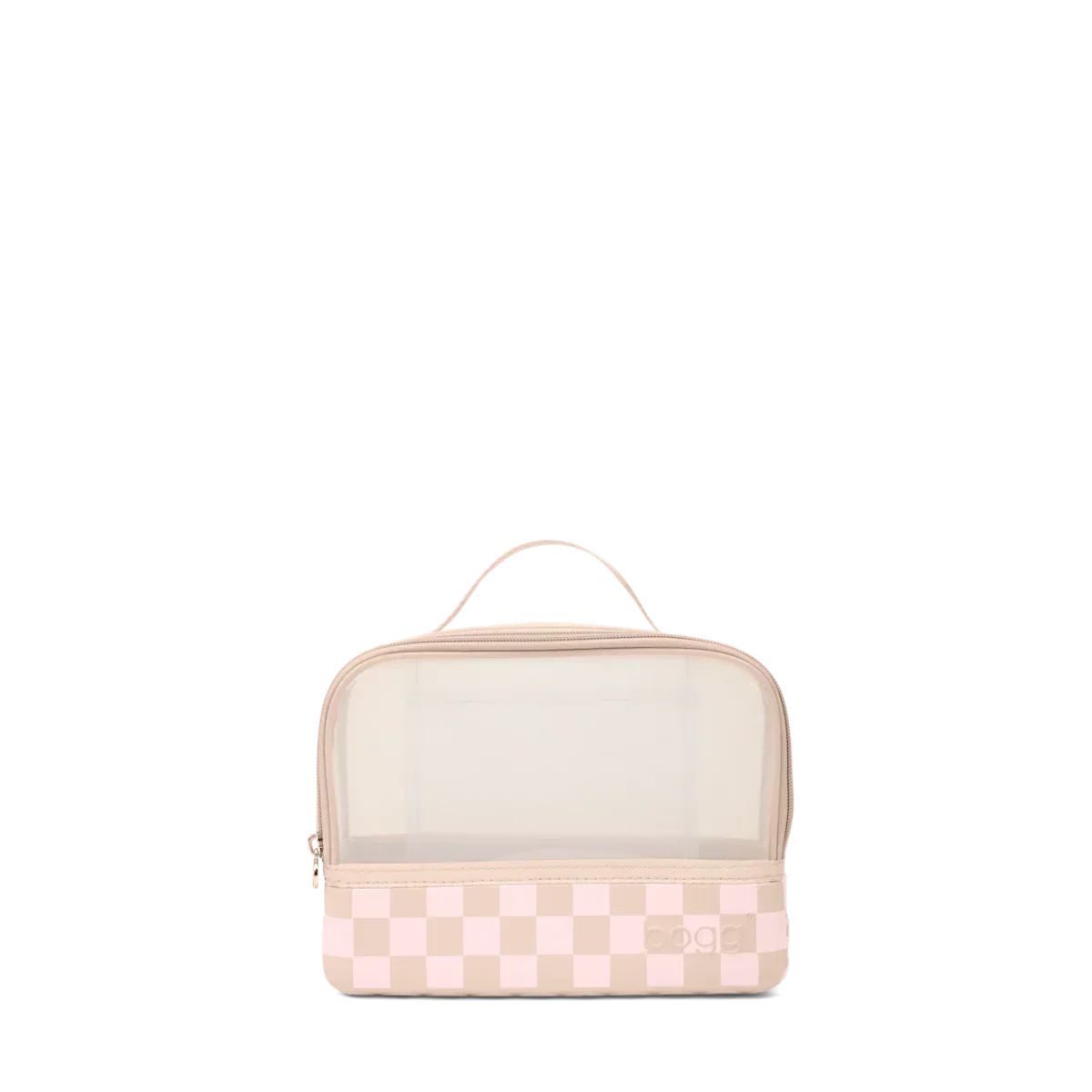 Boggs N' Ends - Checkered Linen/ Pink Marshmallow