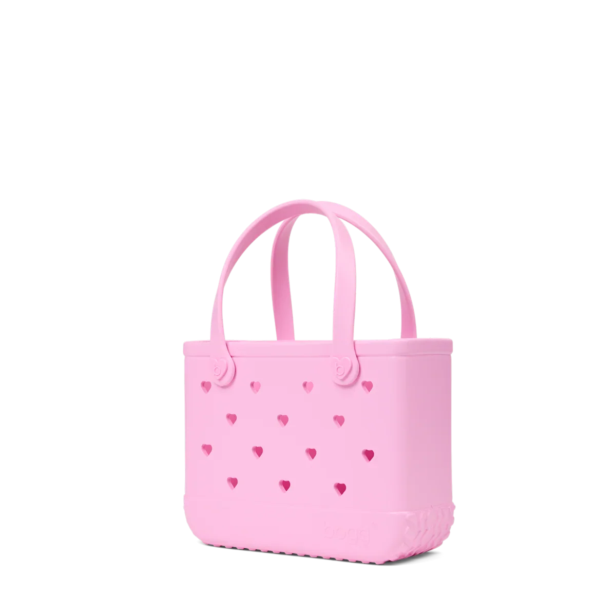 Bitty Bogg Bag - Cut Out Heart Pink Taffy