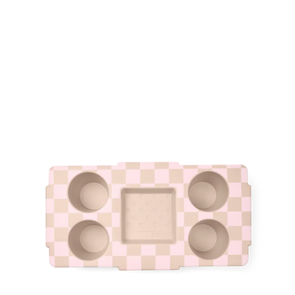 Top o' the Bogg to Ya - Checkered Linen/ Pink Marshmallow