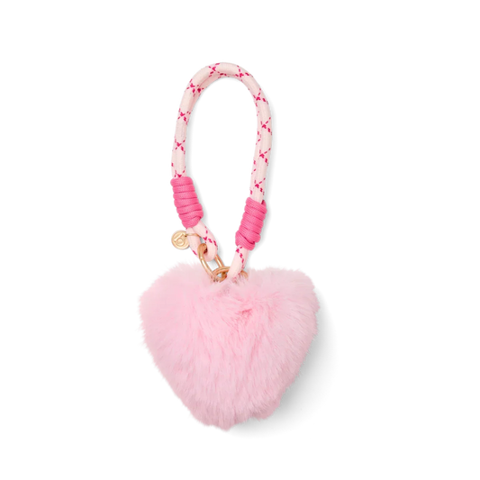 Bogg'd & Charmed  - Pink Heart Pouf