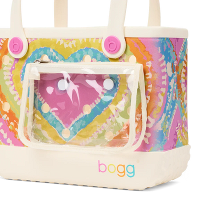 Bitty Bogg Bag - Dye-licious Heart Pink Taffy