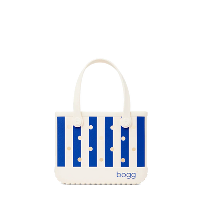 Bitty Bogg Bag - Mykonos Blue Stripe