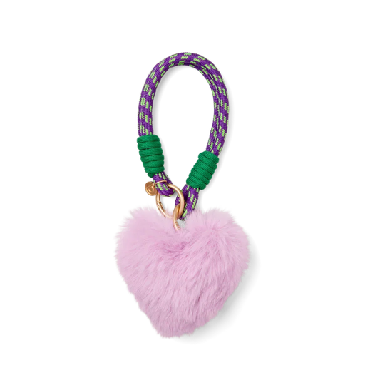 Bogg'd & Charmed  - Purple Heart Pouf