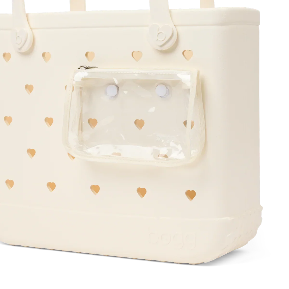 Baby Bogg Bag - Cut Out Heart Coconut