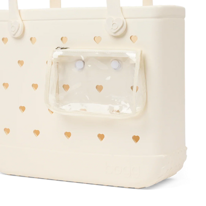 Baby Bogg Bag - Cut Out Heart Coconut