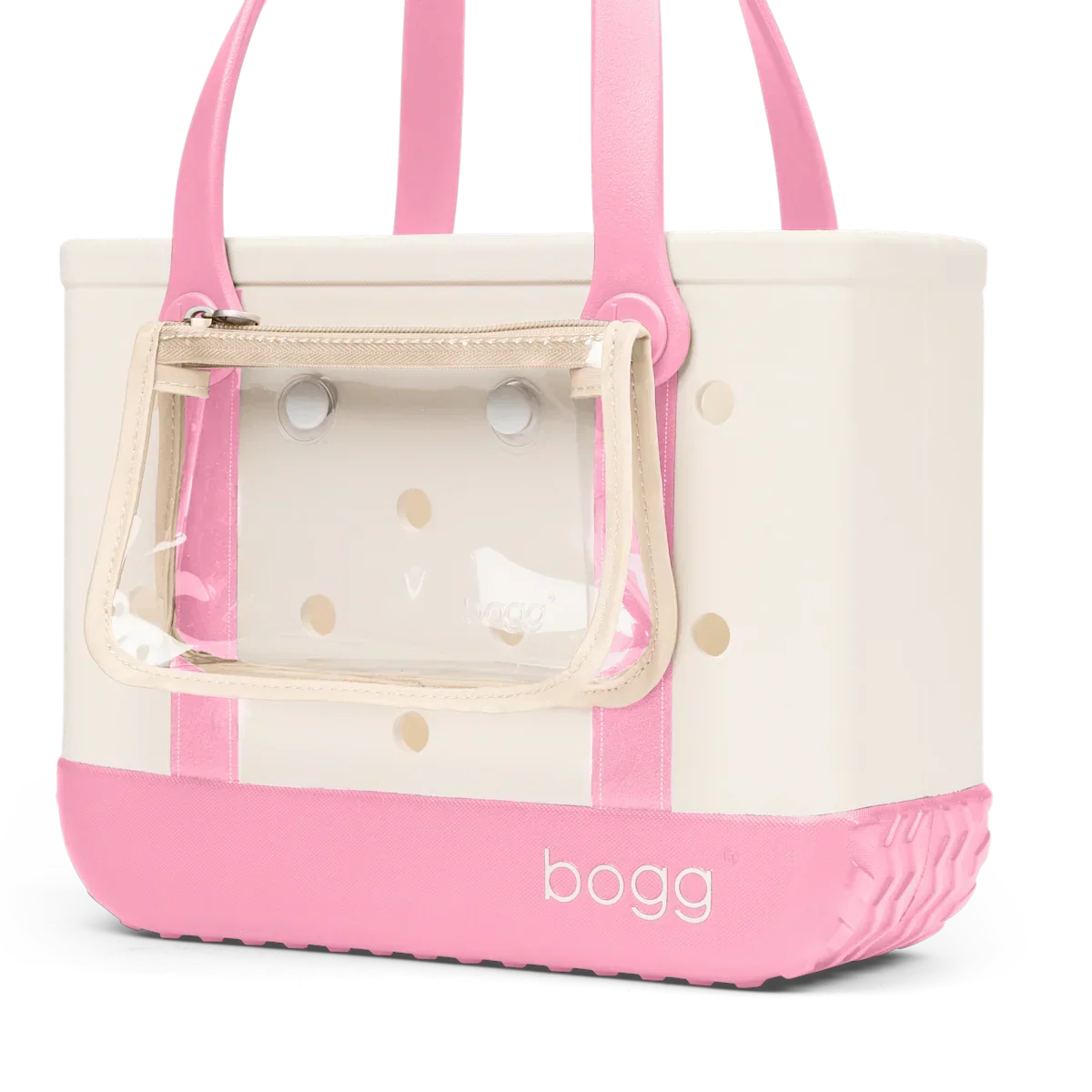 Bitty Bogg Bag - Varsity Blowing Pink Bubbles
