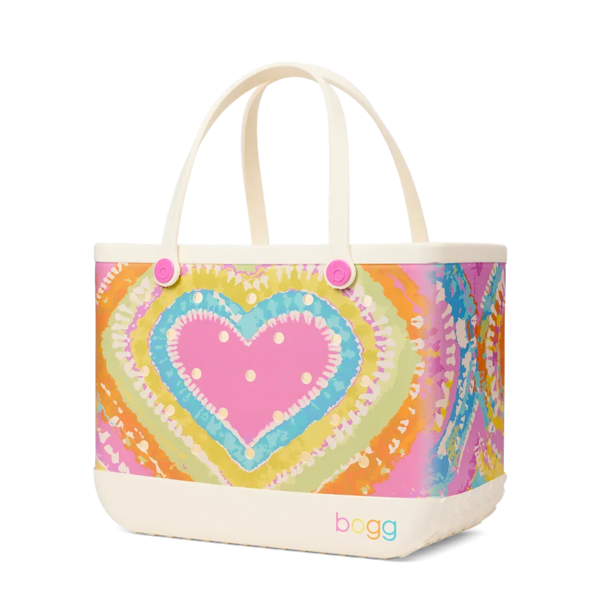 Original Bogg Bag - Dye-licious Heart Pink Taffy