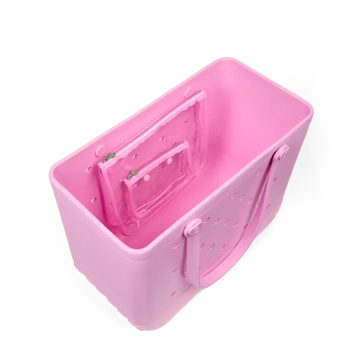 Original Bogg Bag - Cut Out Heart Pink Taffy