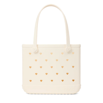 Baby Bogg Bag - Cut Out Heart Coconut