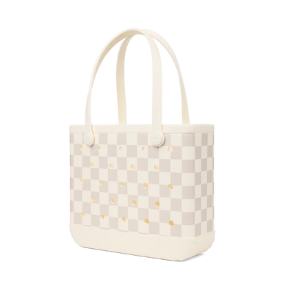 Baby Bogg Bag - Checkered Coconut/Mushroom