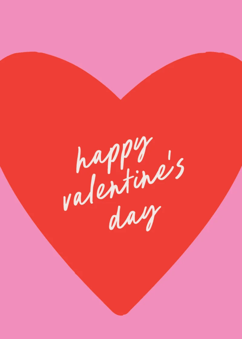 Happy Valentine's Day Greeting Card