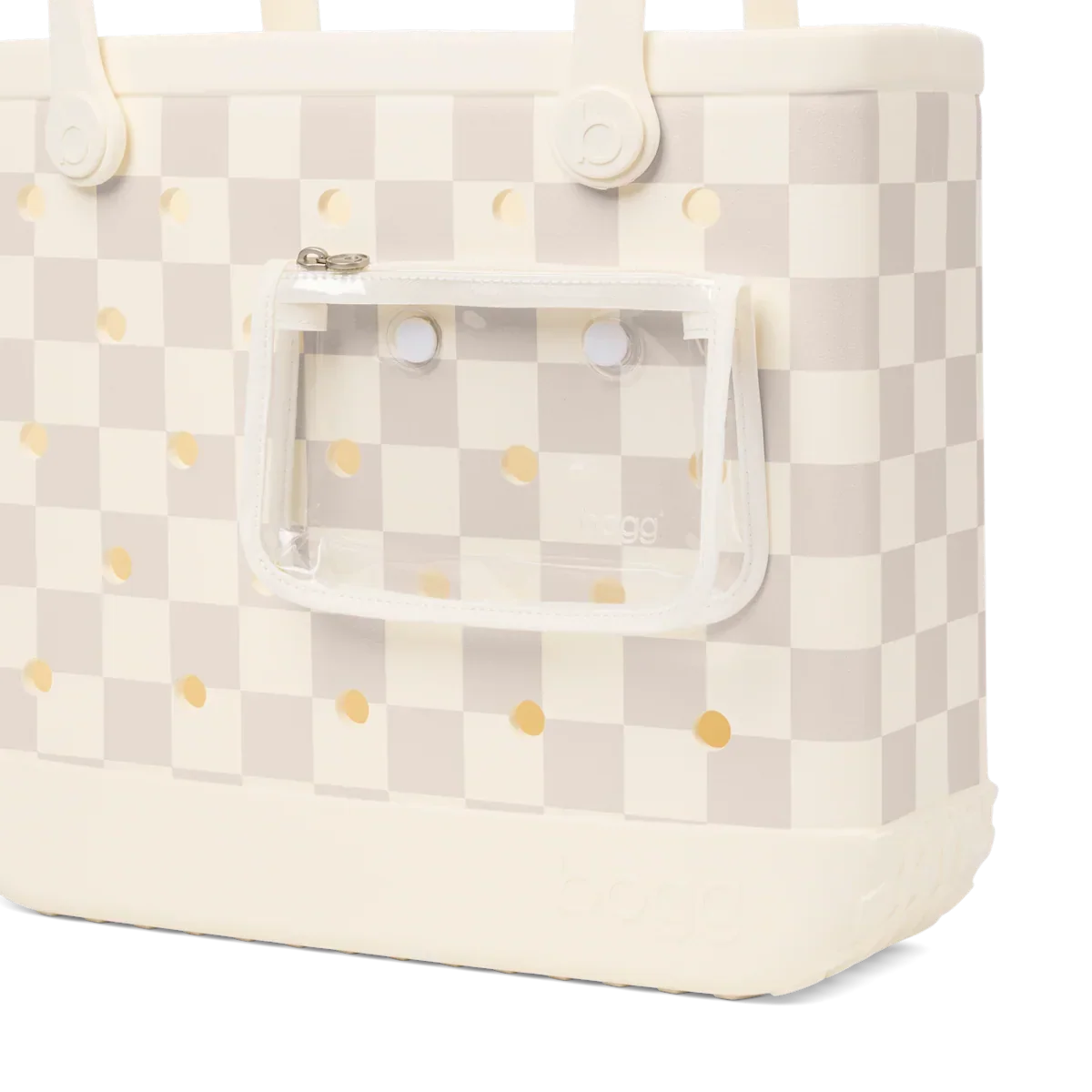Baby Bogg Bag - Checkered Coconut/Mushroom