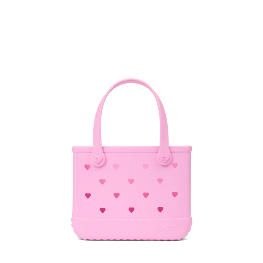 Bitty Bogg Bag - Cut Out Heart Pink Taffy