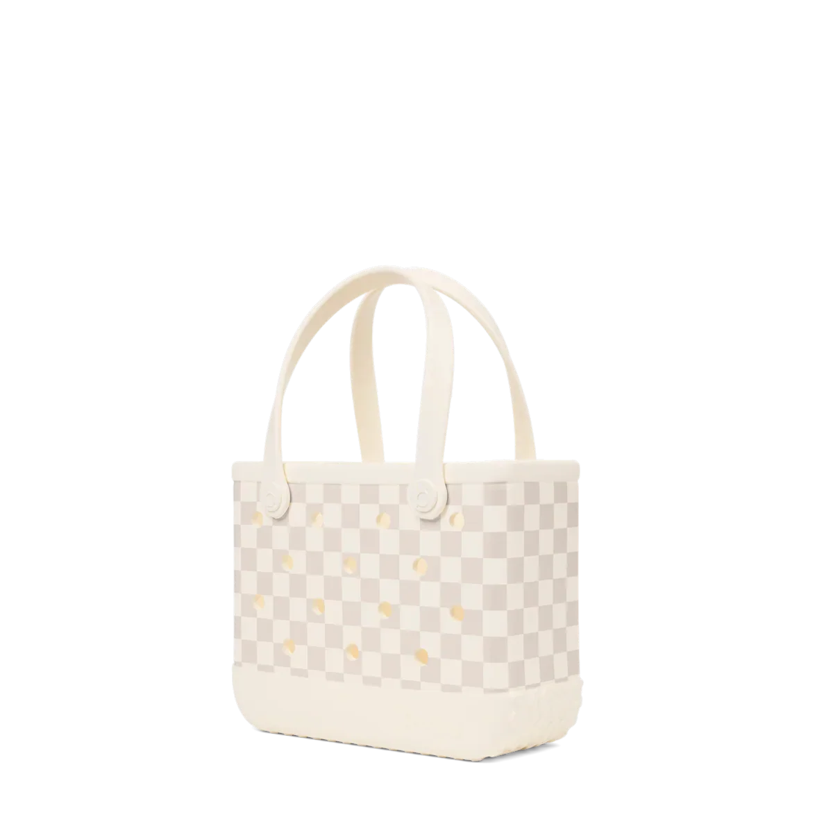 Bitty Bogg Bag - Checkered Coconut/Mushroom