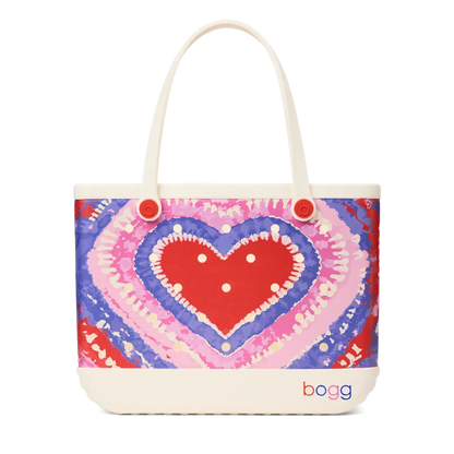 Original Bogg Bag - Dye-licious Heart Buoy Red