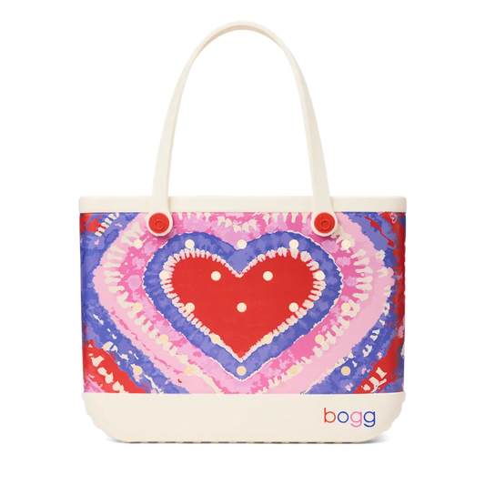 Original Bogg Bag - Dye-licious Heart Buoy Red