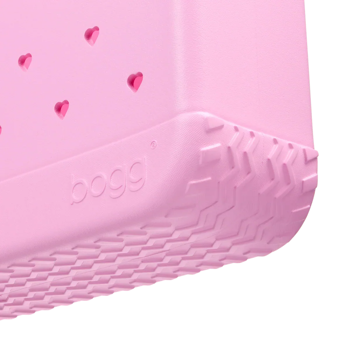 Baby Bogg Bag - Cut Out Heart Pink Taffy