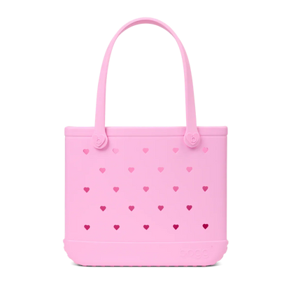 Baby Bogg Bag - Cut Out Heart Pink Taffy