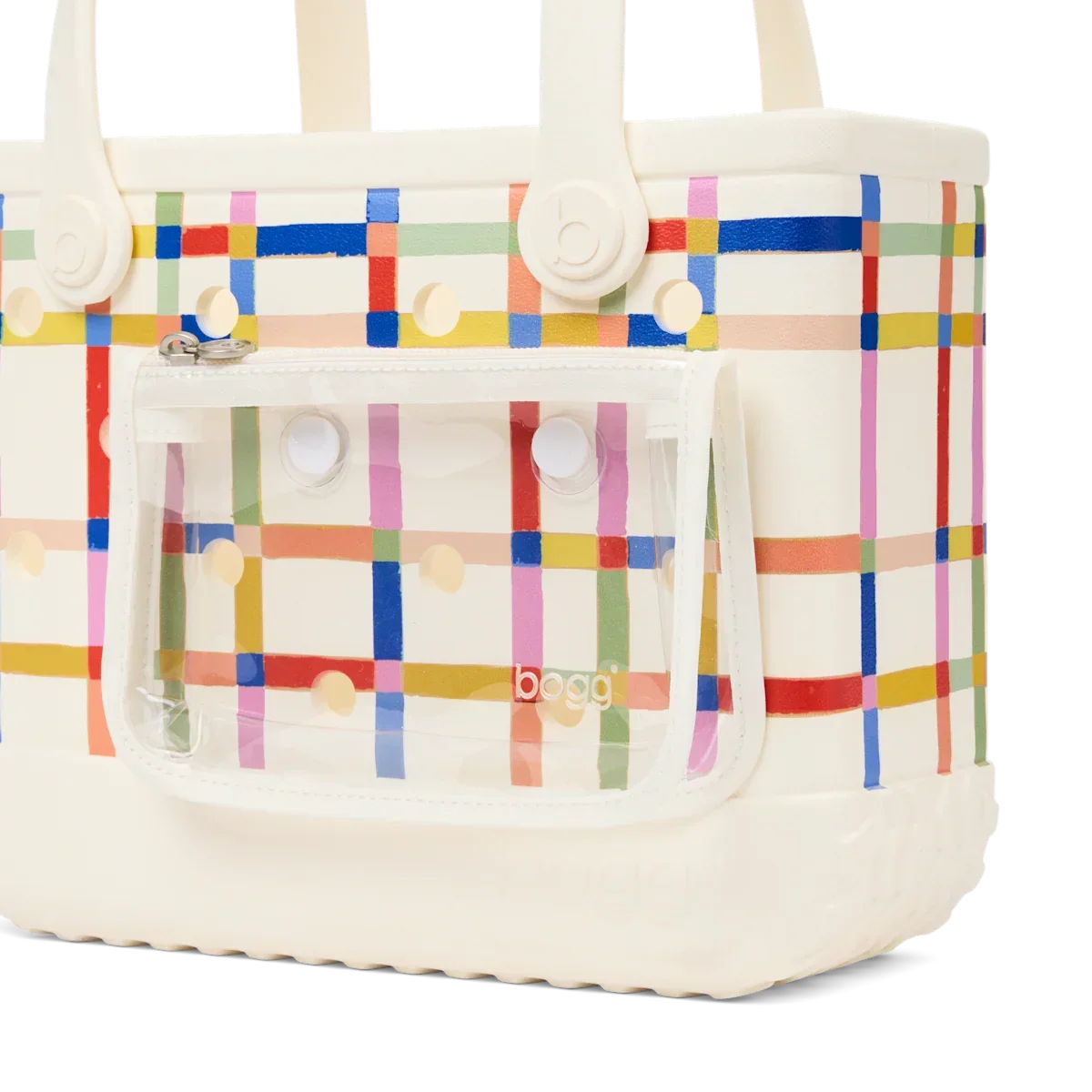 Bitty Bogg Bag -  Red, White and Plaid