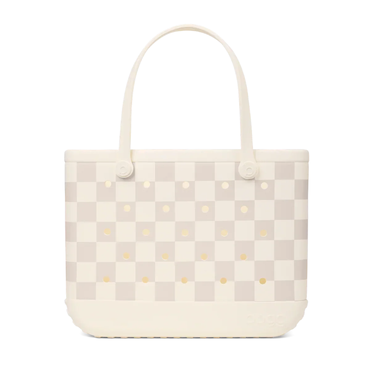 Original Bogg Bag - Checkered Coconut/Mushroom
