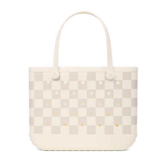 Original Bogg Bag - Checkered Coconut/Mushroom