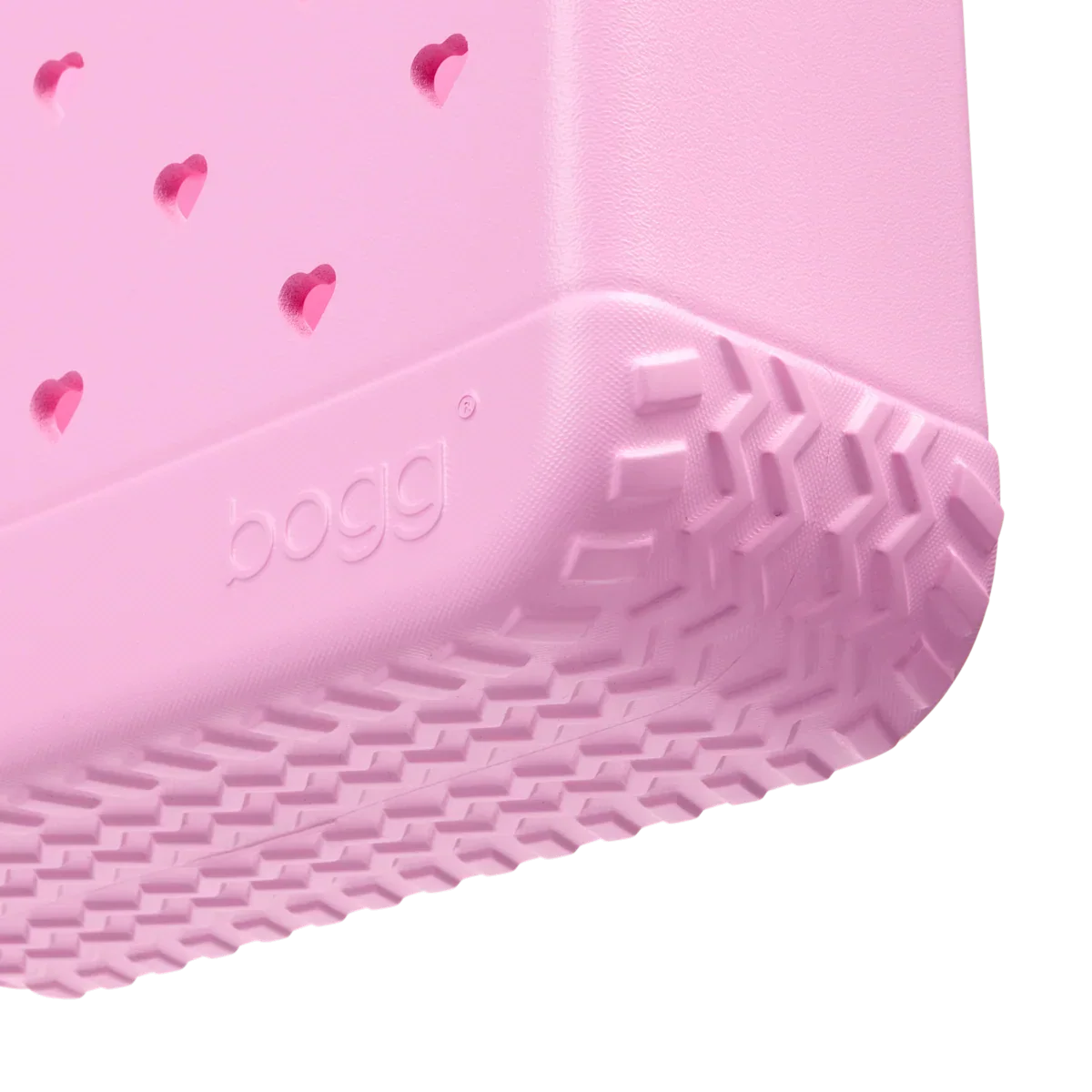 Bitty Bogg Bag - Cut Out Heart Pink Taffy