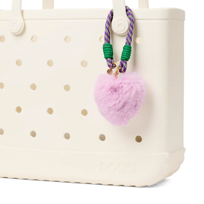Bogg'd & Charmed  - Purple Heart Pouf