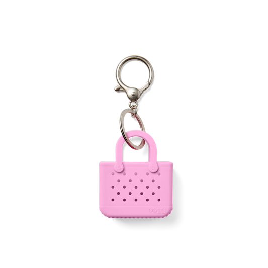 Tiny Tote Keychain - Pink Taffy